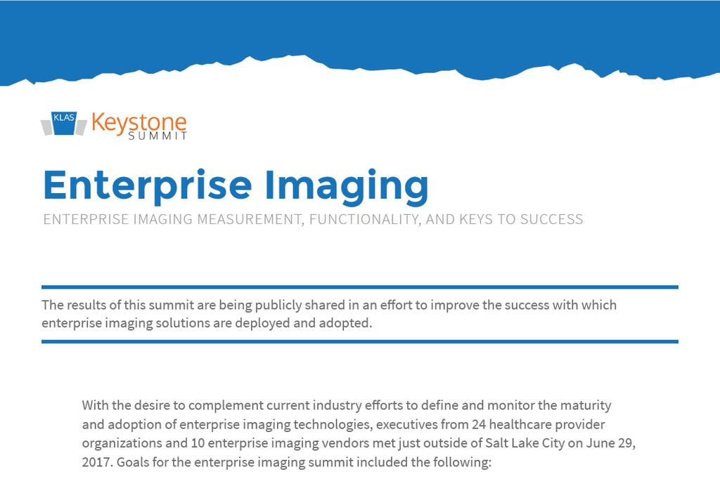 Enterprise Imaging Providers need to do