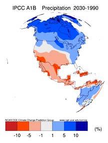 Projected Temperature and Precipitation Changes