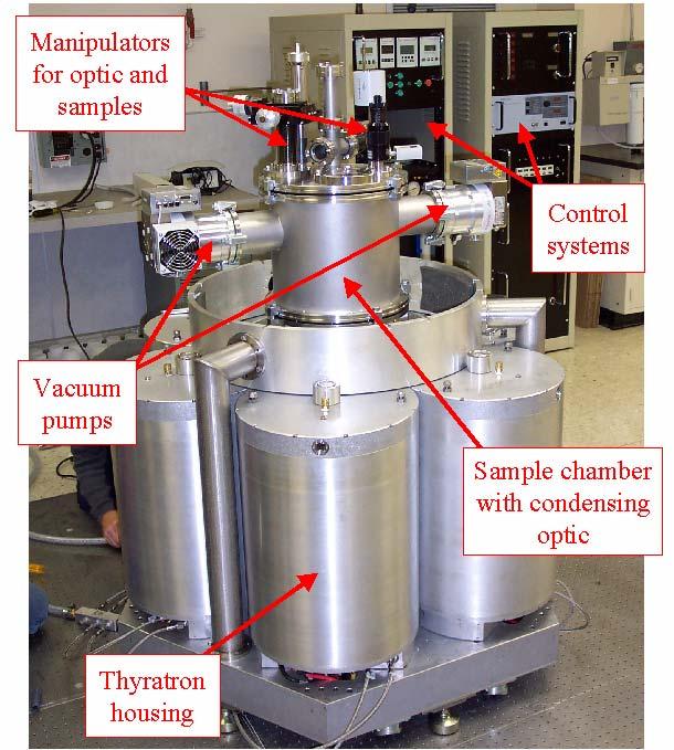 The XAPPER experiment is used to study damage from x-ray exposures and confirm that damage is purely thermomechanical Source built by PLEX LLC: Provides x-rays from 80-150 ev Operation for ~10 7