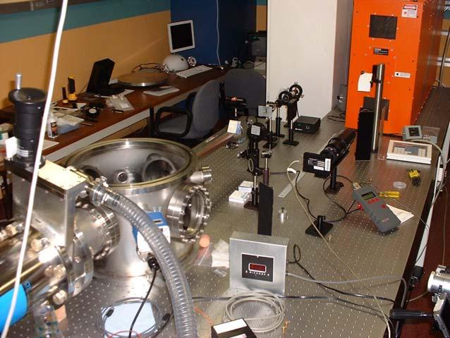 Laser testing is performed at the UCSD