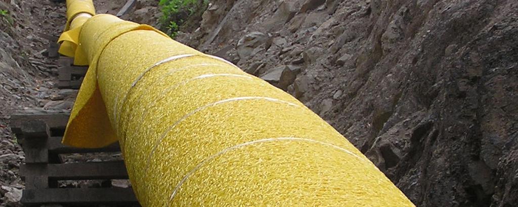 TUFF-N-NUFF ROCKSHIELD PIPELINE COATING PROTECTION Tuff-N-Nuff is the most widely used and specified rockshield in the United States and Canada Unmatched impact resistance properties compared to