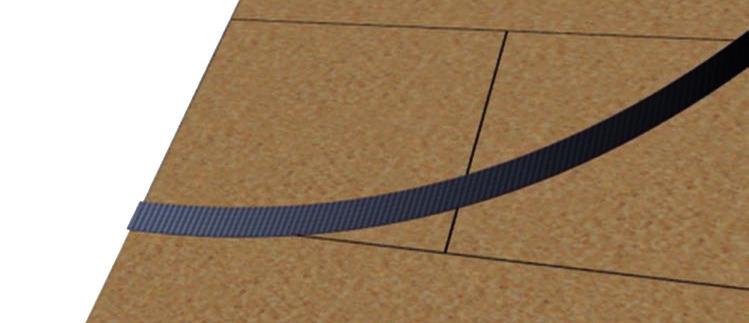 report as an alternate to ASTM D226 Type II felt paper. (If synthetic underlayment is being used, it shall have a minimum tear strength of 20 lb per ASTM D5034 or ASTM D4533.) Figure 2.