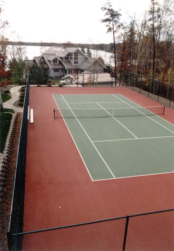 TENNIS COURTS The following information and design guidance cover the basic components of building durable, economical asphalt pavements for tennis courts.