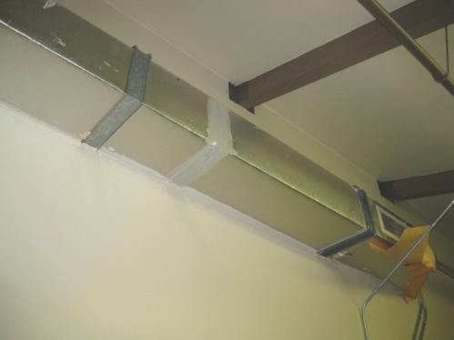 ventilation systems in the Gym and Library will reduce  AL-ME-03 DUCT LEAKS