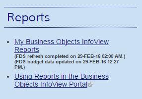 (The Home tab displays the Launchpad) Click the plus sign next to the Public Folders link to expand the reports