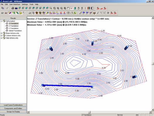 Enhancements in 3D Viewer - ADAPT-Floor Pro allows the user to edit the contour lines including spacing and
