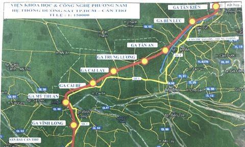 2.6. To study and deploy the construction of Ho Chi Minh City- My Tho-Can Tho railway route up