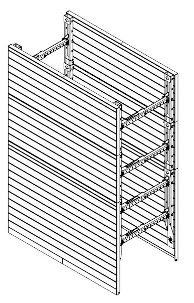 the rocker assembly to the panel. (Fig.) 2.