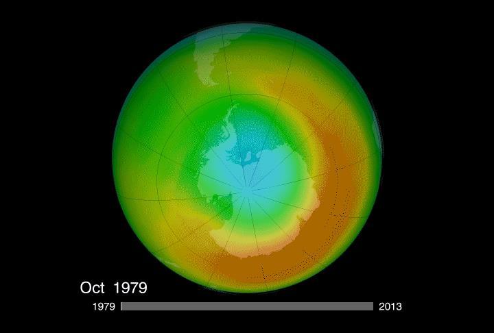 Recovery of the Ozone Layer The Montreal Protocol is an international treaty signed in 1987 that has cut CFC production by