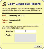 available courtesy of DISCOVERY Online. Multiple copies of the same item can be added quickly using the 'Copy' function.