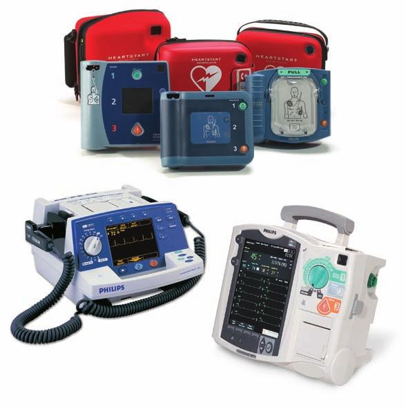 Defibrillators The trusted choice of clinicians and emergency responders for over 30 years, Philips HeartStart resuscitation products integrate the capabilities that Critical Access Hospitals need,