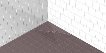 11 Step 27 Once your tiling is complete, grout the floors and walls. Finalize by adding the drain grate. Your Fusion Pan installation is now complete. Enjoy!
