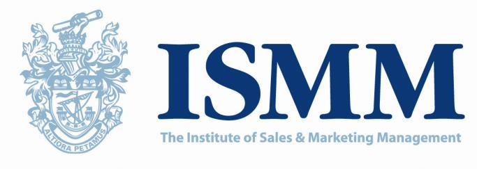 Specification ISMM Level 3 NVQ Diploma in Sales (QCF) Level 3 NVQ