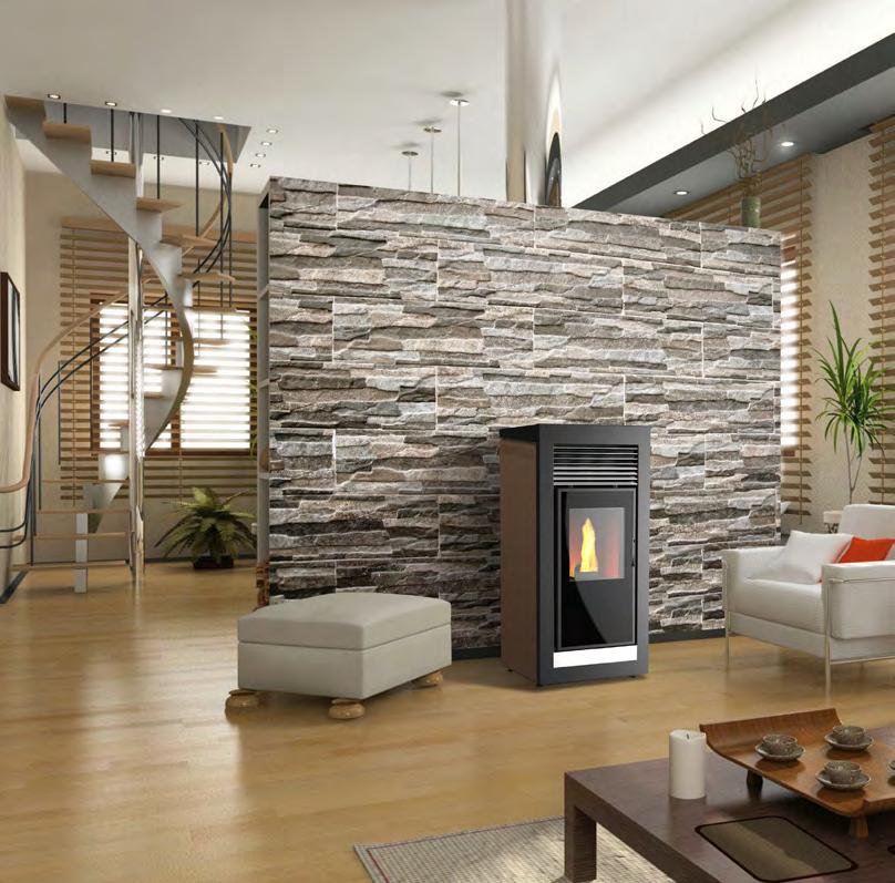 QUBE 8, 10, 12 kw Pellet Stoves Using the latest technology, Qube pellet stoves can heat