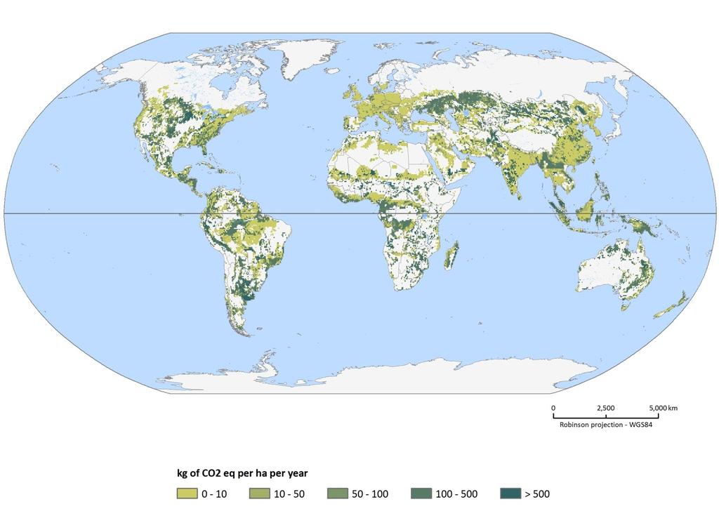 12 Global results: soil C sequestration potential