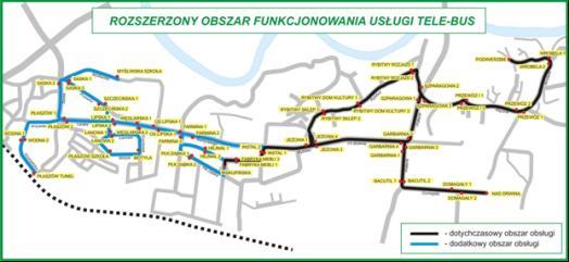 DRT example : Krakow (PL)