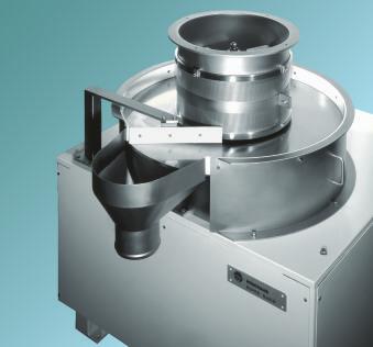 For the optimum process adjustment the lower rotor is equipped with a measurement of torque.