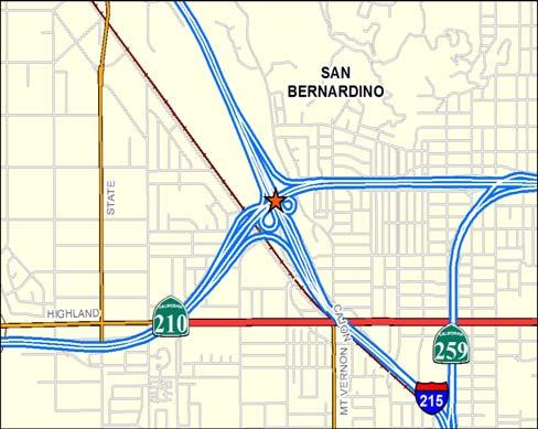 Phase: Landscape I-215 and SR-210 Corridors Type: Interchange I-215 AND SR-210 CONNECTORS This project will add a carpool and general usage lane in each direction between SR-259 and SR-210 and