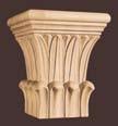 CLM-ARX Top: 6¹ ₄"D x 12"W Column: 1¹ ₄"D x 12"W Shown 8'H, specify height CLM-ALX matching left-facing angel (not