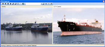 g. images). Detailed vessel information is displayed simply by clicking on the target.
