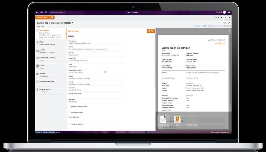 Empower employees with self service functionality for leave, timesheets and personal details Simplify the recruitment process with full lifecycle workflow Store information on the skills, licences