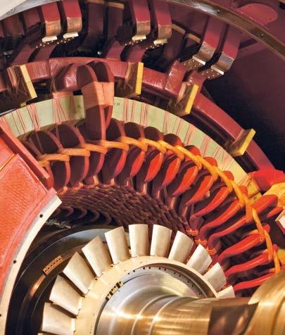 Gas turbine, generator, steam turbine, and the corresponding auxiliary systems are combined into a perfectly functioning unit and individually matched to your specific project targets.
