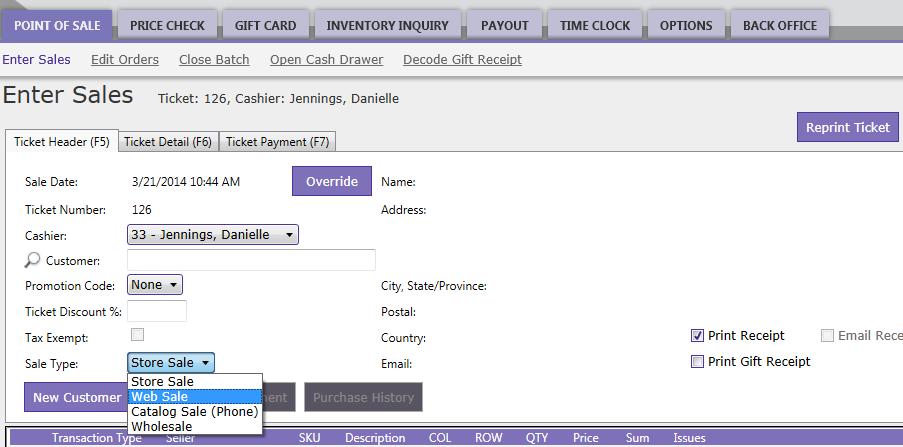 Overview RICS Software offers retailers the ability to manage and fulfill both web orders and transfer orders from within their RICS account.