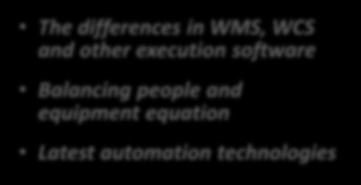 ), that work in conjunction with the many automation equipment solutions and people to create your automation solution.