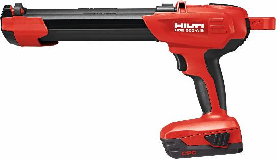 cleaning the hole. Hilti HIT-HY 00 must be dispensed with manual or electric dispensers provided by Hilti.