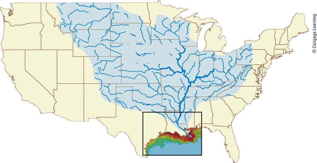 Missouri River Mississippi River Basin