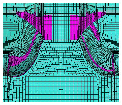 5 (9) Figure 3 Fluid domain (blue) around the runner (pink) Reult The modal parameter o the runner, both in air and ubmerged in water, have been well determined with the experiment and the imulation.