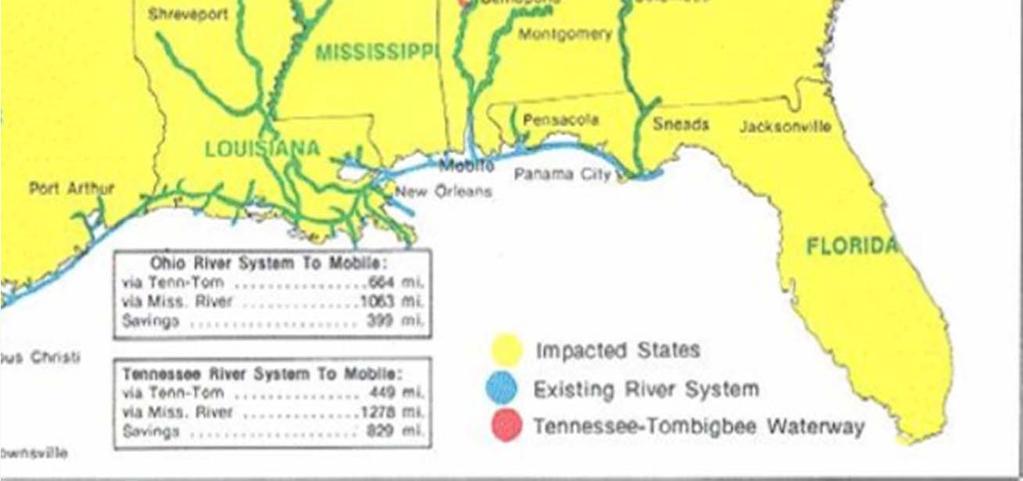 63% of electric power is generated by systems needing the rivers in Alabama Four major power producers Alabama Power, PowerSouth, TVA, Corps of Engineers Hydro