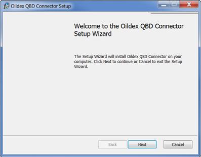 9. Type msiexec /i Oildex.QBD.Connector.Setup.v1.0.