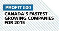 Canada s Fastest Growing Companies Please check the Profit 500list. http://www.profitguide.