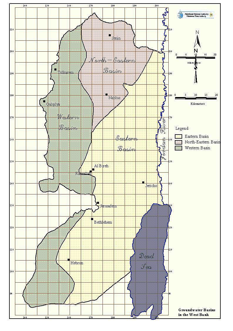 So the Israelis are currently controlling 100% of available water resources where they are utilizing about 82% of the annual safe yield of the groundwater basins to meet 25% of their water needs