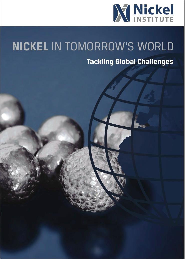 Reference For more information about Megatrends and nickel s place in solutions to the challenges confronting the future of mankind please see our publication: