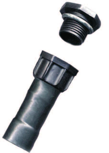Heat Shrink Cable Entry Glands Six sizes cover cable diameters from 4mm through to 70mm Provides a watertight seal and secure fixing to gland plate/box Ideal for non armoured (except PICAS) power or