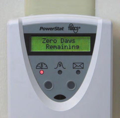 Using the In-Home Display (IHD) unit Each PrePay account will receive an In-Home Display (IHD) that can be plugged into any interior electric outlet to report account info.
