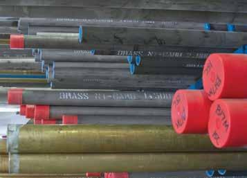 Base Material: AISI 443 (admiralty brass) Conditions: Extreme abrasion, moderate corrosion, particularly in H 2 S or CO 2 With chrome plated superior