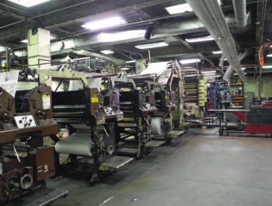 ONLINE PRINTING AUCTION GOSS & WEB PRESS COMPANY WEB PRESSES SHEET FED PRESSES COMPLETE BINDERY CTP SYSTEMS