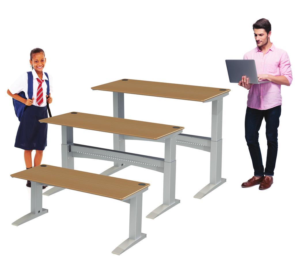 Hi-Lo WORKSPACE Hi-Lo WORKSPACE CODE 3200 CODE 3200 Loxit Hi-Lo desks are incredibly versatile. The simple, stylish lines of the unit belie the technology within.