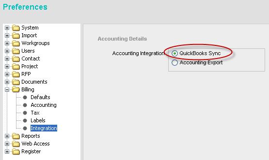 Initial Integration Initial Integration Initial integration populates the ArchiOffice or QuickBooks company database with information from the other application.