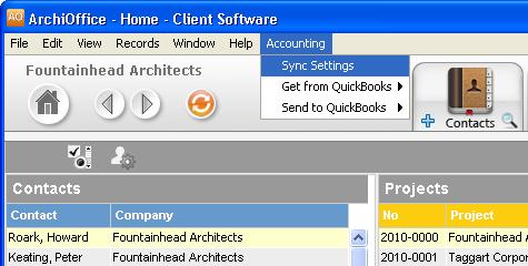 Initial Integration 4. Open the Preferences screen. Select Billing and then Integration on the left and choose the QuickBooks Sync option. The Accounting menu displays. 2.