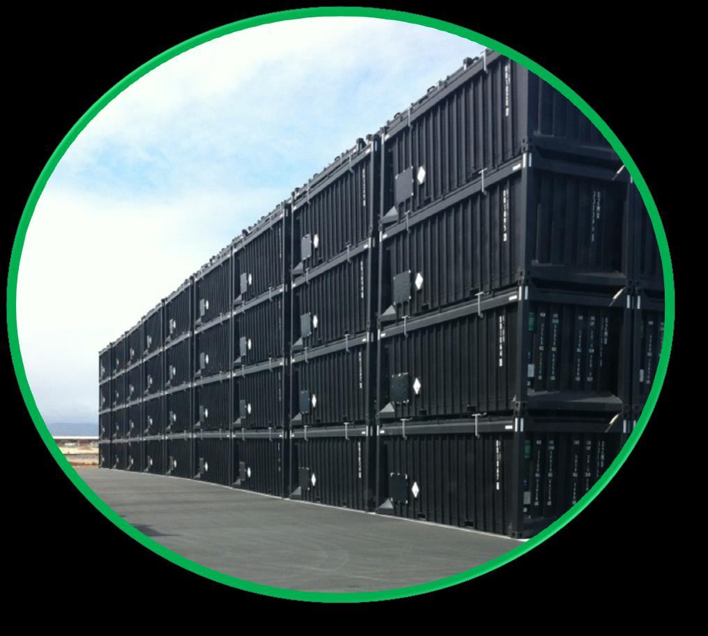 CONTAINERISED BULK HANDLING STORE CONTAINERS AT PORT NO STOCK PILE NO DUST NO CONTAMINATION FAST & EFFICIENT