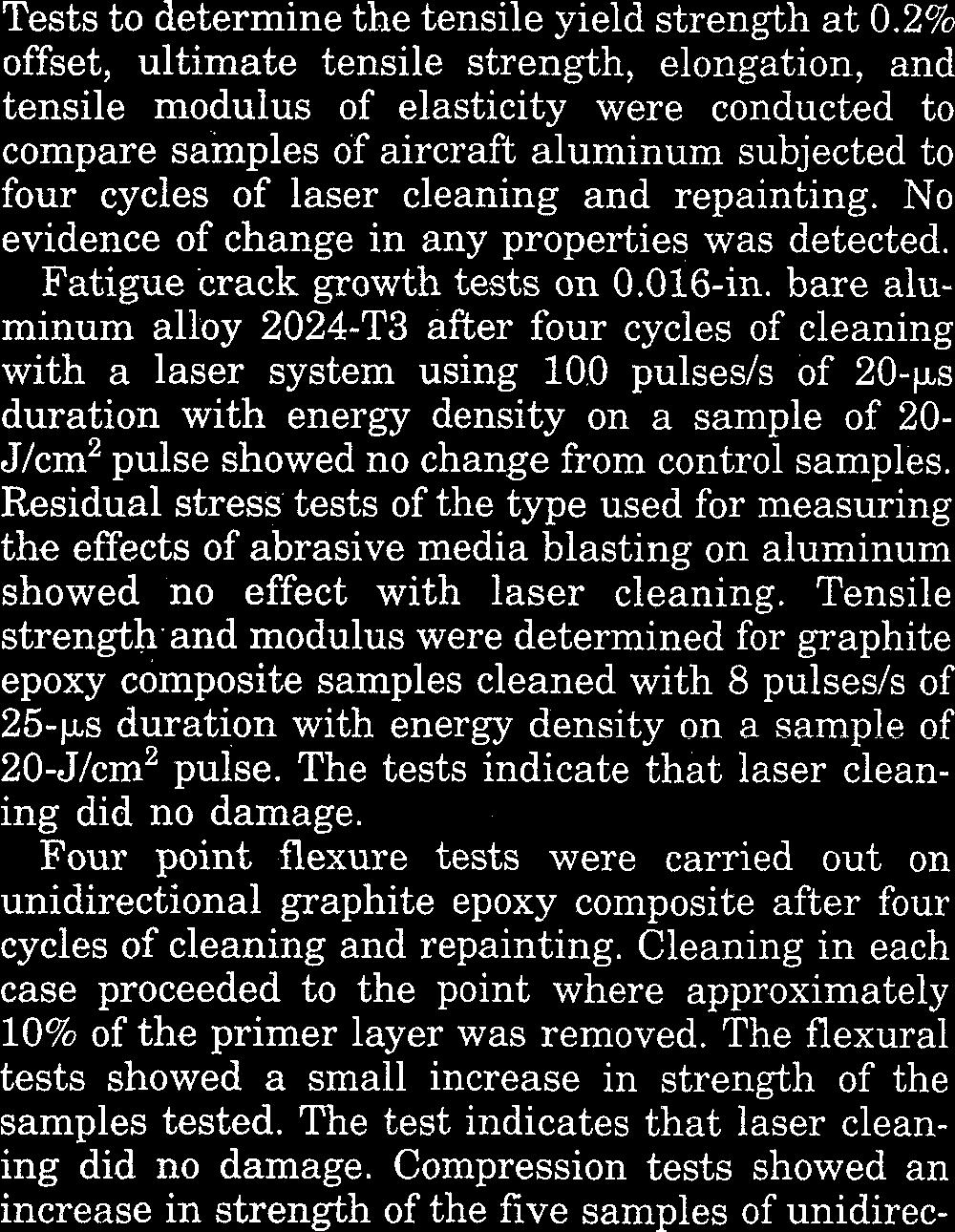 More failures were observed in control samples than in samples cleaned by laser stripping.