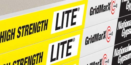 Gold Bond brand High Strength LITE Lighten Your Load Gold Bond brand High Strength LITE Use it for interior, non-fire-rated wall and ceiling applications.
