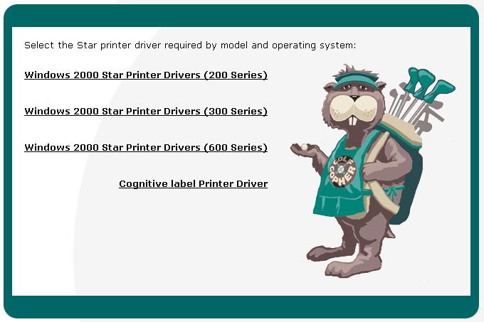 Click on the specific printer driver you would like to install and follow the setup program that follows. 2.6.3 User s Guide By clicking on this tab, you will be able to launch this User s Guide.
