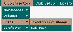 6 Inventory Price Change This tab allows administrators to change the prices of any of their inventory items without having to retrieve every item individually through the inventory items interface.