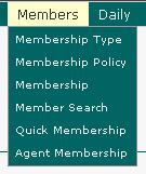 2.2 Members 2.2.1 Membership Type Add Membership Type Type in the name of the membership Select status from drop down list (active or inactive) Note: By making a membership type inactive, it becomes
