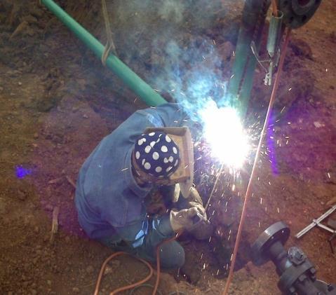 by experienced Millwrights, Welders, Pipe